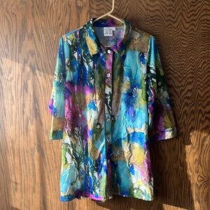 Parsley & Sage watercolor top